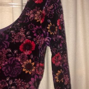 Velvet Print Dress - Candies x Britney Spears